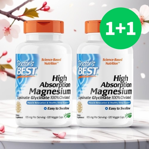 닥터스베스트 고흡수 마그네슘 105mg 120정
