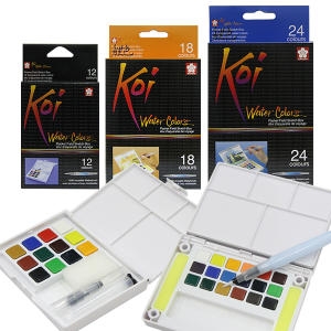 사쿠라  코이 워터컬러