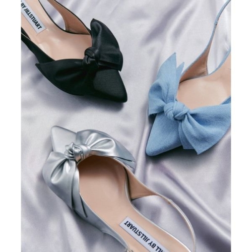 질스튜어트 질바이 JILL BY 노아 리본 포인트 토 슬링백 3color JLSO4E32 369810