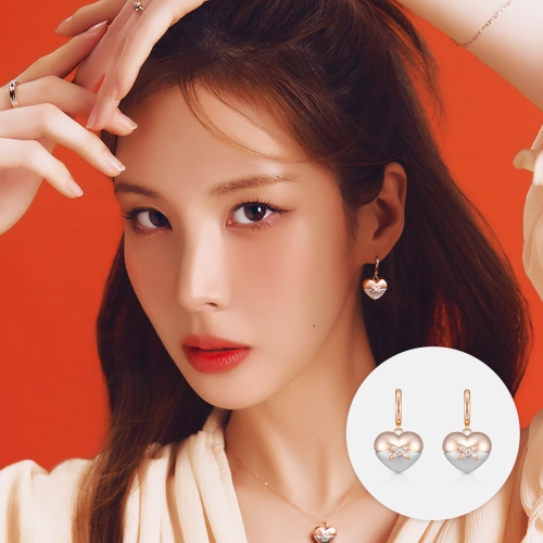 스털링  꾸오레 실버 콤비 귀걸이 A241SE0033CPA