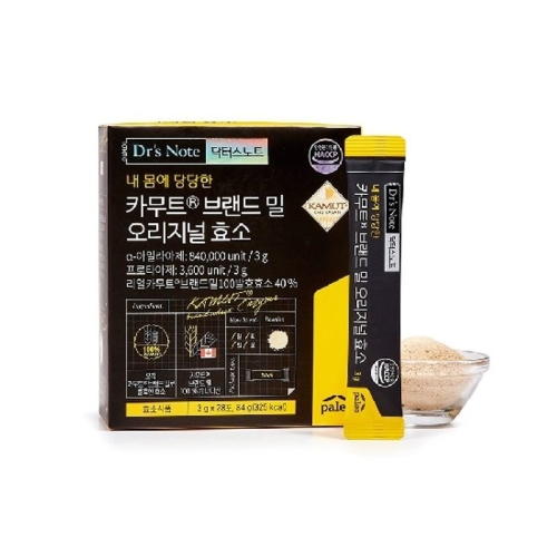 팔레오 닥터스노트 카무트 브랜드밀 오리지널 효소 3g 28포