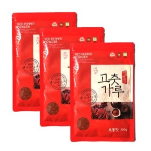 영양고추유통공사 2024년 국내산 경북 예천 태양초 고춧가루 보통맛 500g