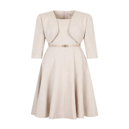 JJ지고트 여성 턱 플레어 재킷 원피스 GP4A0OP391