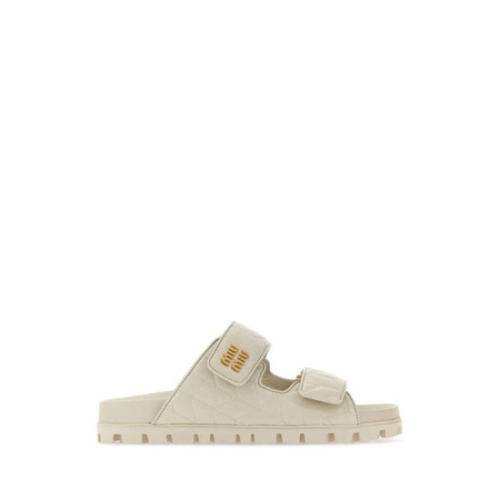 미우미우 샌들 5XX640F01088T F0009 WHITE