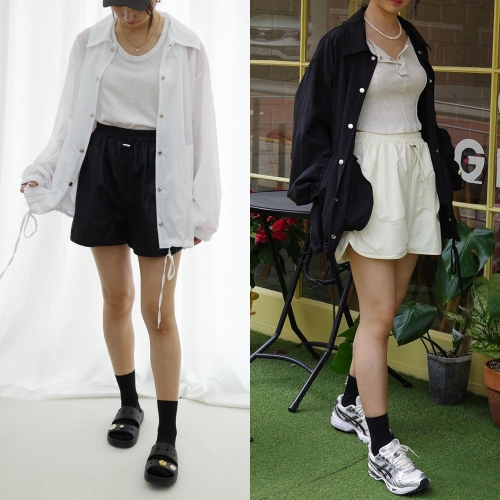 아이우먼 위쉬몰 LT 레인롱드로우스트링점퍼 S137H405 빅