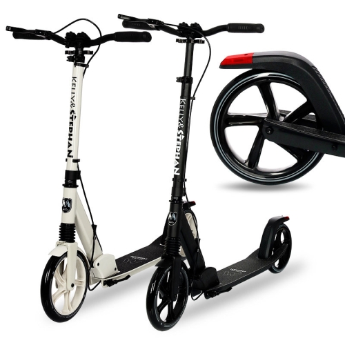 켈리앤스테판  몬스터 접이식 두발 킥보드 듀얼브레이크 초등학생 어린이 수동킥보드 K154