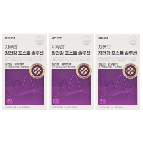 일동제약 지큐랩 장건강 포스트 솔루션 30포