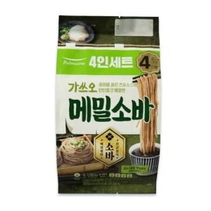 풀무원  가쓰오 메밀소바 4인 1153.6g