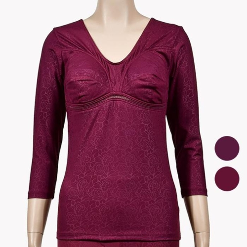 쏘로사떼 XBG8KN48 플라워 따뜻한 기모 여성브라