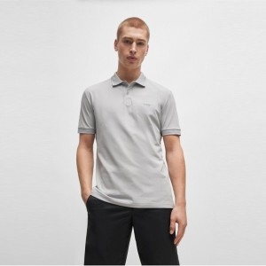 보스 코튼 반팔 폴로 셔츠 레귤러핏 50507583_052