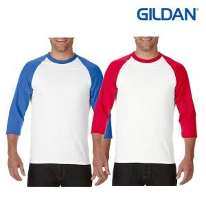 교복몰 XBIL4L4N GILDAN 7부 래글런 티셔츠 단체복 반티