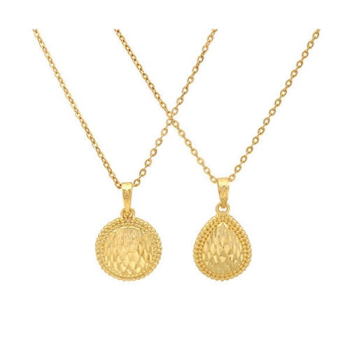 혼골드모아 골드모아 순금 루마 샤이닝 컷팅 목걸이 15g