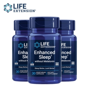 라이프익스텐션 멜라토닌 무함유 인핸스드 슬립 30캡슐