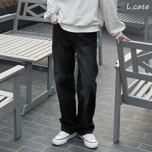 엘케이트 XBG977KK이 여자 청바지 LPDP004 와이드 데님