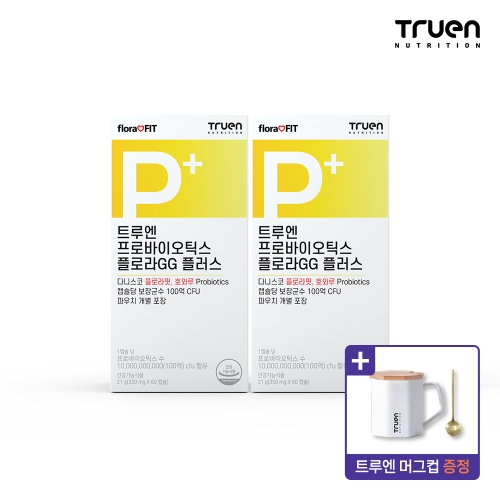 트루엔 프로바이오틱스 플로라GG 플러스 350mg 60캡슐