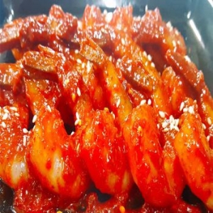 삼복호  깐양념새우장 30마리 1kg