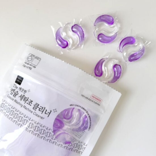 가성비가브랜드다 The 깨끗한 캡슐 세탁조 클리너 12개입