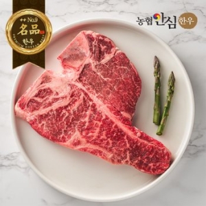 태성축산유통  구미우 1++ 9등급 한우 티본 스테이크 500g