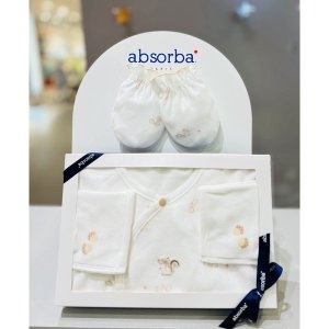 압소바 토도리오가닉배냇저고리 손싸개 2종세트 AZC10102A