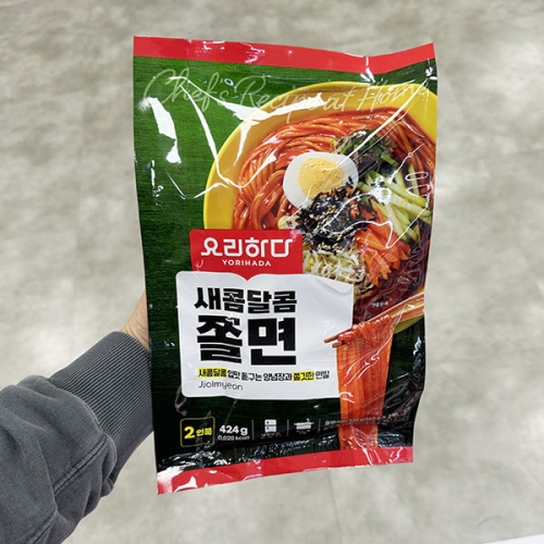 요리하다  새콤달콤 쫄면 424g