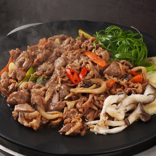 오링 국내산 오리 간장 불고기 500g