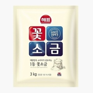 해표 꽃소금 3kg