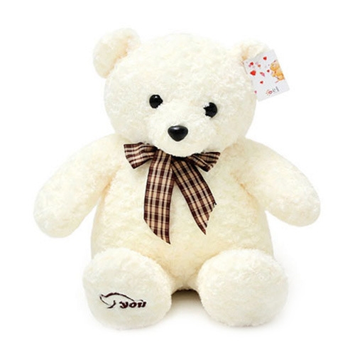 토토 리본 베어 아이보리