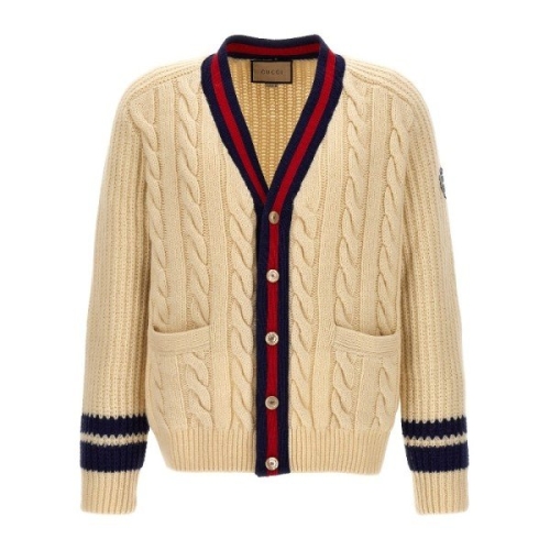 구찌 웹 리본 가디건 763373XKDPC 9189