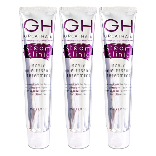 GH 그레이트헤어 스팀 클리닉 스칼프 헤어에센스 트리트먼트 110ml