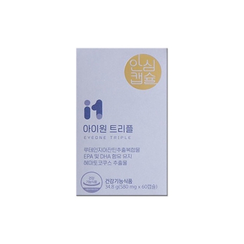 안국건강 아이원 더 퍼스트 트리플 600mg 60캡슐