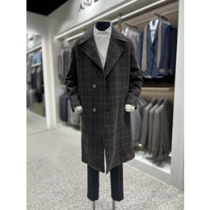 ANDZ 모혼방 심플 더블 코트_BZC4CB1102