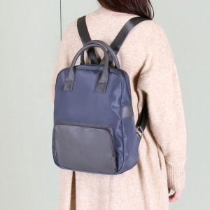 에픽 빅 포켓 여성 라운드 슬림 백팩 여행 여대생 가방 패션 HWCF6BB1