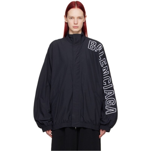 발렌시아가 블랙 아웃라인 재킷 768920 TNO79 1000 Black