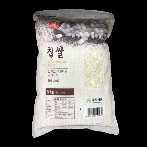 두보식품 미이랑 코스트코 국내산 찹쌀 100% 5kg