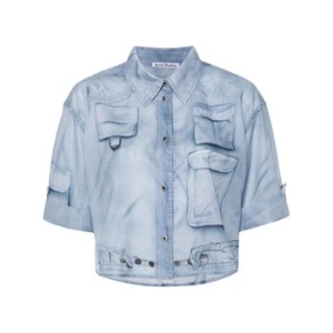 아크네스튜디오 스튜디오 트롱프뢰유 프린트 셔츠 AC0693 T 80330176