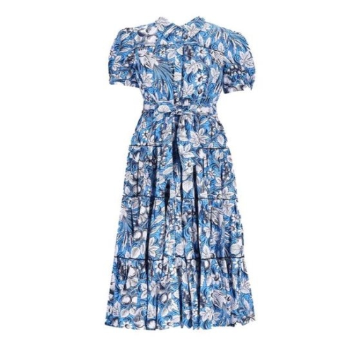 다이앤 본 퍼스텐버그 미디 원피스 DVFDS1S003BPRDI MULTICOLOR