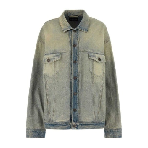 발렌시아가 자켓 773610TDW15 4209 Light Blue