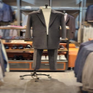 워모 F/W 바루리 그레이 오버핏 코트LMOT8030