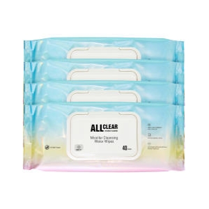 더페이스샵 올클리어 미셀라 클렌징 워터 티슈 40매