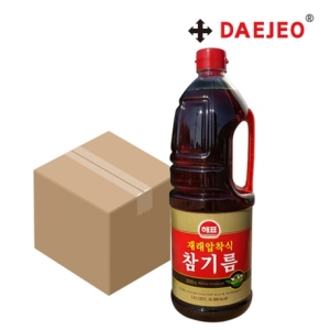 사조해표 재래압착식참기름 1.8L