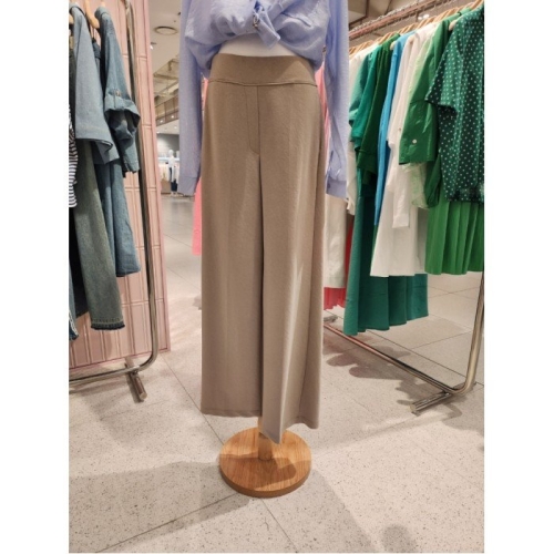 매긴 밴딩 와이드 바지 MGM4D5PT0186