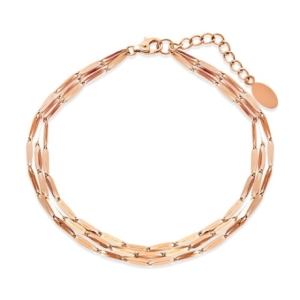 비앤비골드  여성 14K 세줄 레이어드 레몬체인 팔찌_NPB40210