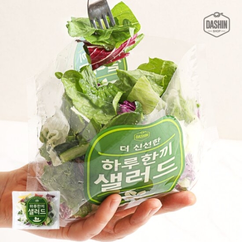 다신샵  더 신선한 하루한끼 샐러드 80g 5팩