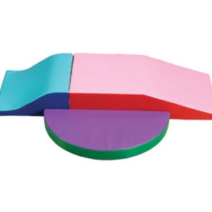 아스포  코리 츠 키즈그룹 미니 미끄럼 놀이터 KS1126 유아체육매트 놀이 매트 실내놀이 안전