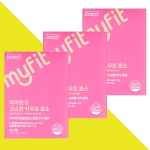 동국제약 마이핏S 고소한 카무트 효소 3g 30포