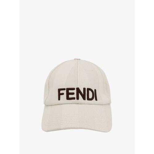 펜디 bcd FXQ380ASQLF0QB9 코튼 모자 WITH 엠브로이드 로고 B0651196338