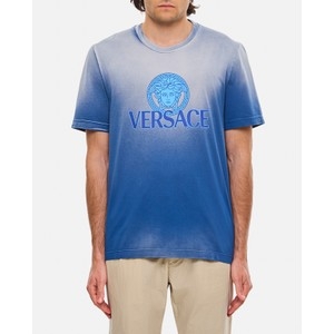 베르사체 32M 1013302 반팔 티셔츠 탑 남성 MEDUSA JERSEY FABRIC DEGRADE