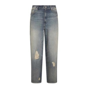겐조 스트레이트 팬츠 FD62DP2156B7DY Medium Wash