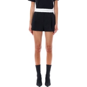 알렉산더왕 플리츠 엘라스틱 밴드 쇼츠 1WC3244747 001