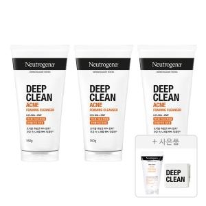 뉴트로지나 NEW 딥클린 아크네 포밍 클렌저 150g